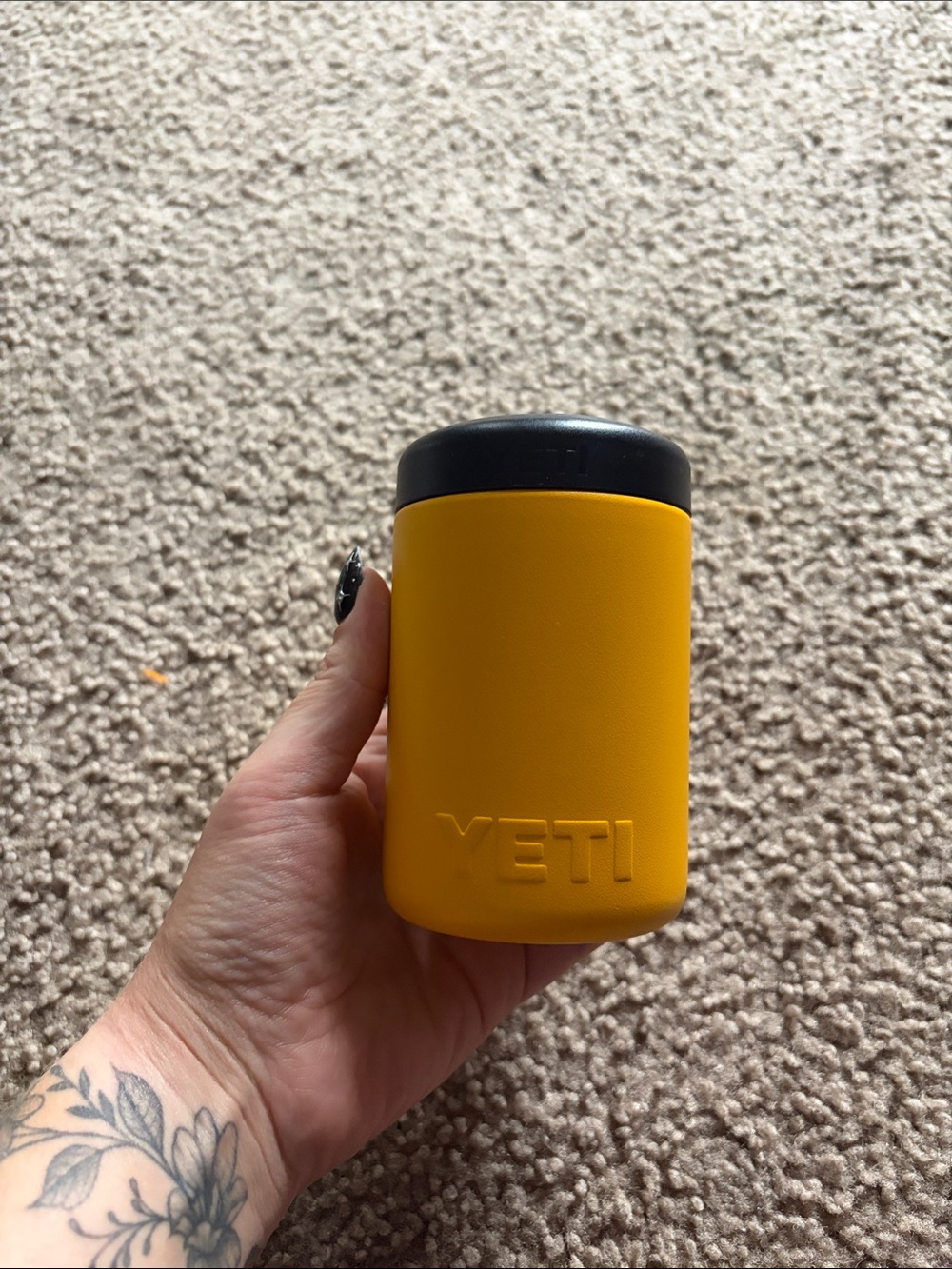 B31 Yellow YETI Insulated Can Holder